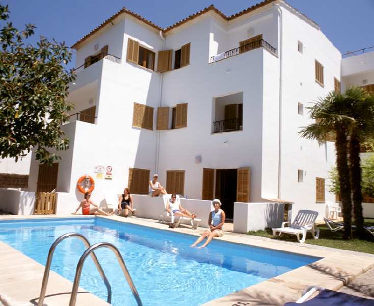 Panorama Hotell Port de Pollença Exteriör bild